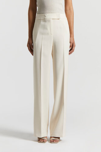 Peserico - Viscose cady trousers - Quartz sand