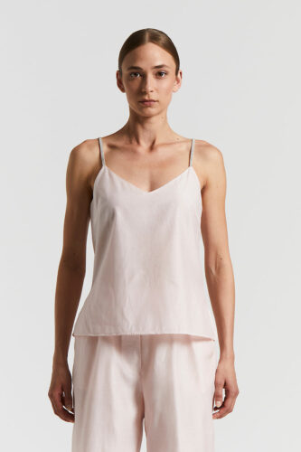 Peserico - Cotton and silk organza top - Sunrise