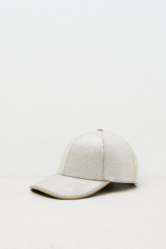 Peserico - Baseball cap with embroidery - Cappucino