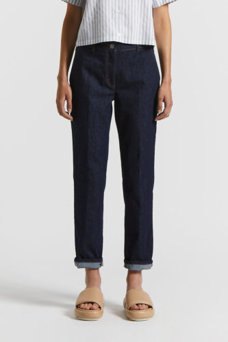 Peserico - Lightweight comfort cotton denim - Space blue