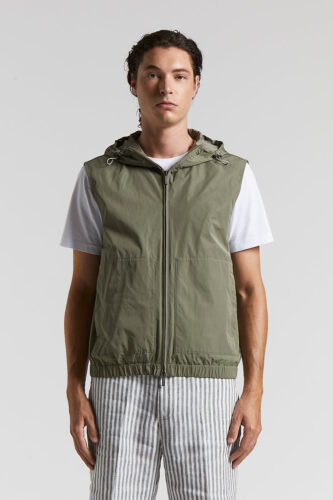 Peserico - Solotex technical fabric waistcoat - Mediterranean nature