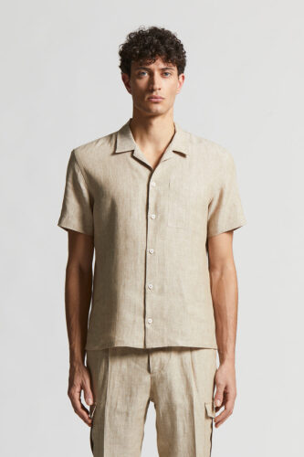 Peserico - Pure linen shirt - Dirt path
