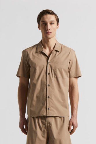 Peserico - Lightweight stretch cotton  shirt - Beige
