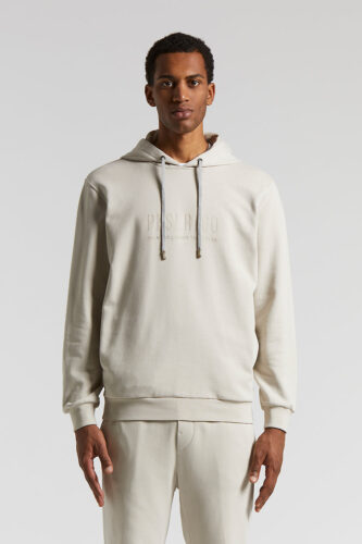 Peserico - Pure cotton French terry sweatshirt - Dunes