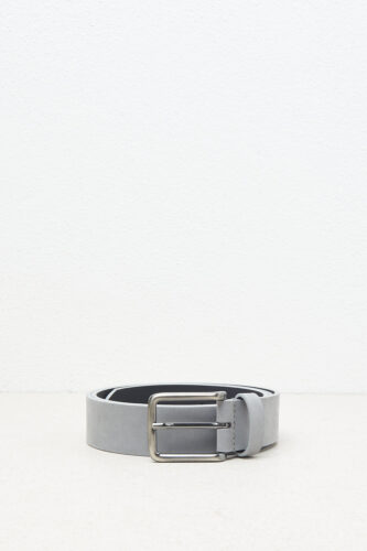 Peserico - Genuine nubuck leather belt - Lunar gray