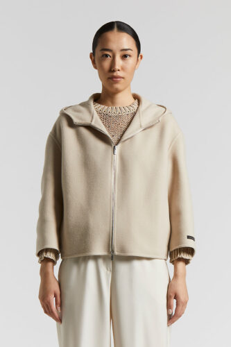 Peserico - Double wool jacket - Amber beige