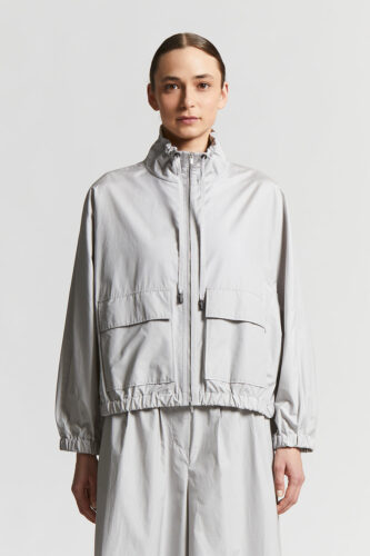 Peserico - Technical cotton jacket - Lunar gray