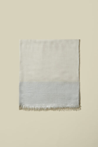 Peserico - Jacquard yoke with Lurex - Quartz sand