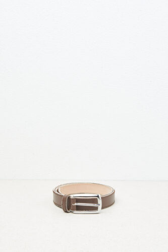 Peserico - Genuine leather belt - Tobacco