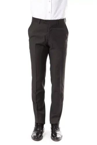 Gray Wool Men's Pant